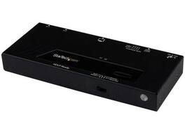 Startech - 2 Port HDMI Switch W/ Automatic And Priority Switching - 1080p - Black