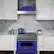 Alt View 1. ZLINE - ZLINE 30 in. Legacy Dual Fuel Range in Satin Stainless Steel & Blue Matte Door (RAS-BM-30) - Stainless Steel/Blue Matte Door.