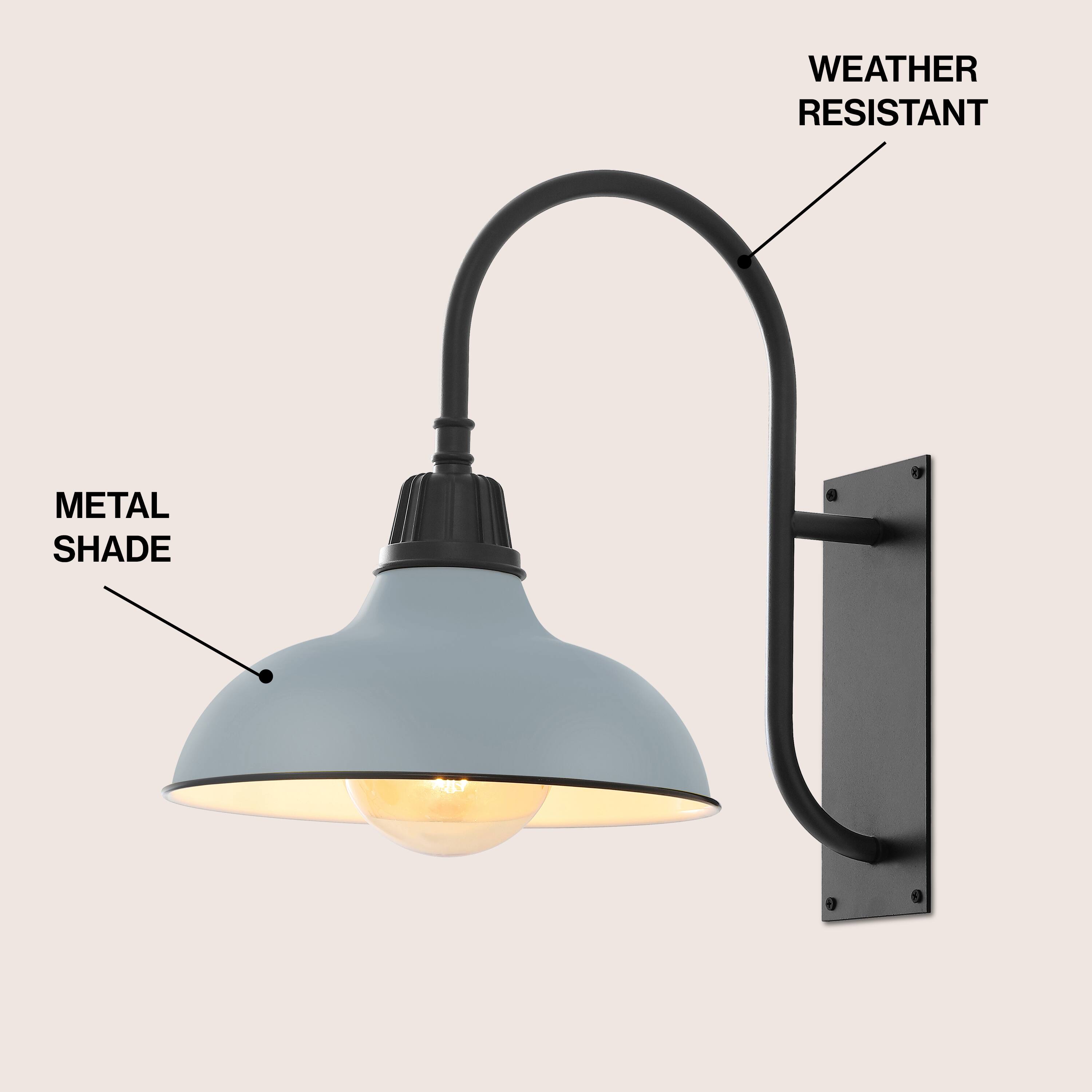 WEATHER RESISTANT METAL SHADE
