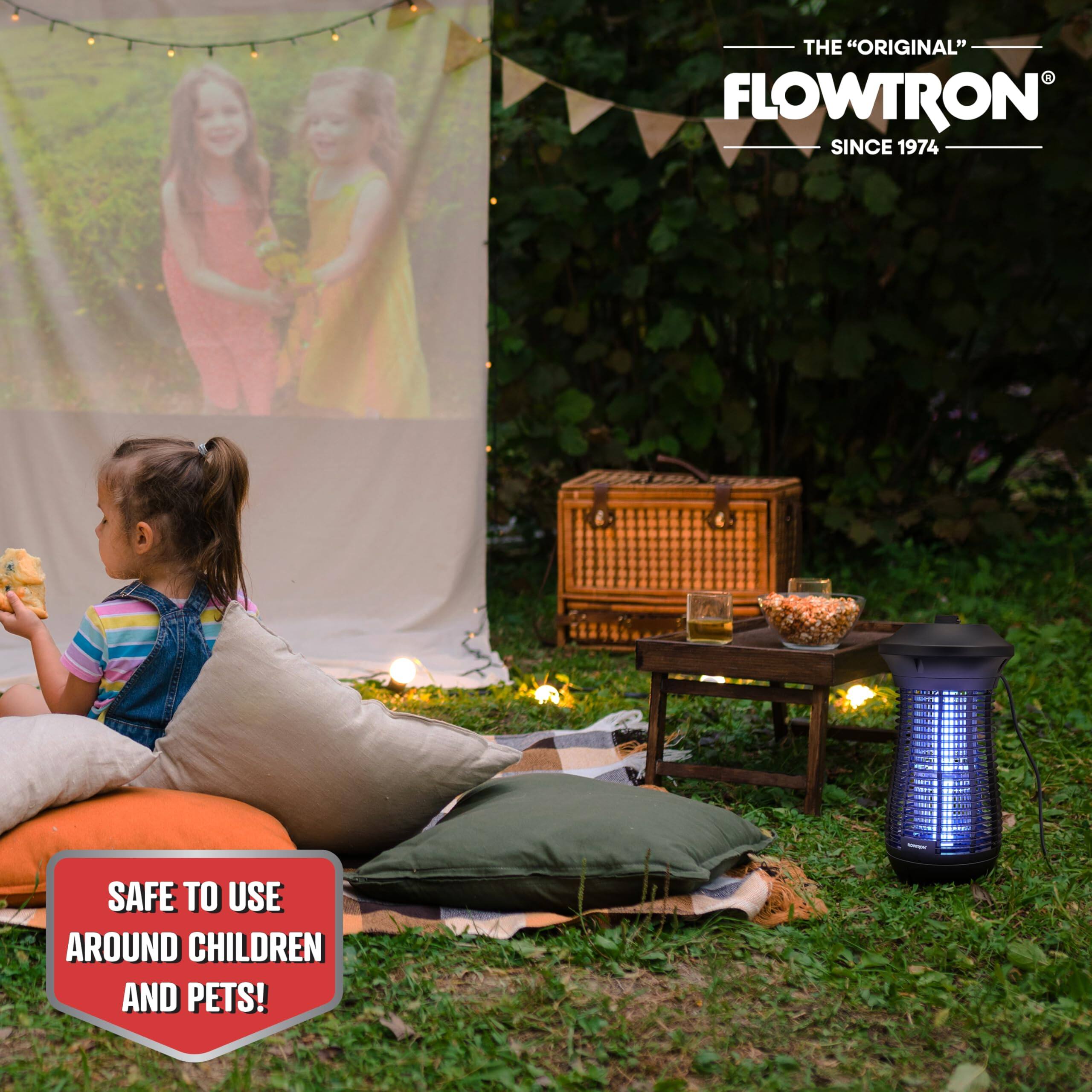 THE "ORIGINAL" FLOWTRON SINCE 1974  
SAFE TO USE AROUND CHILDREN AND PETS!