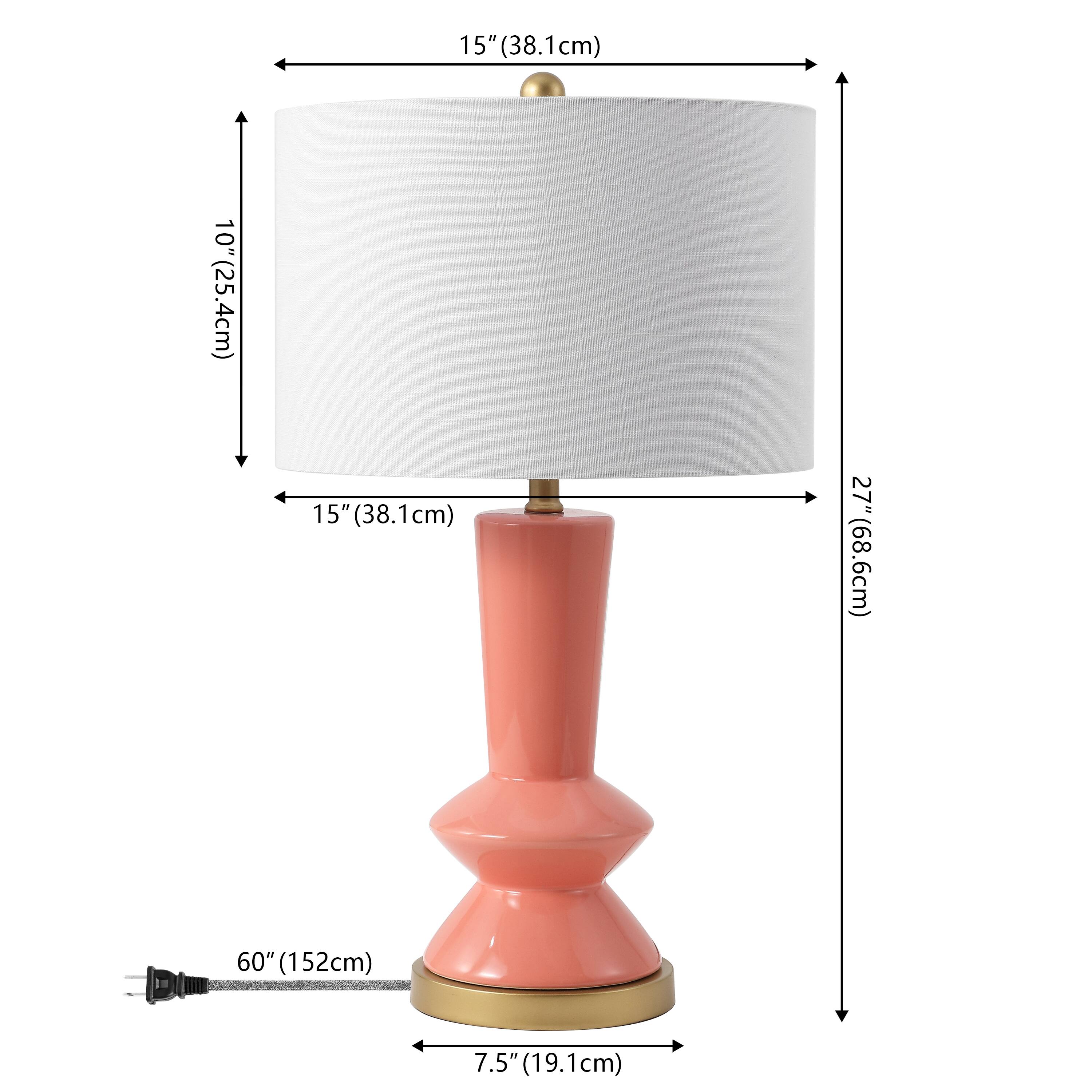 15" (38.1cm)  
10" (25.4cm)  
15" (38.1cm)  
27" (68.6cm)  
60" (152cm)  
7.5" (19.1cm)