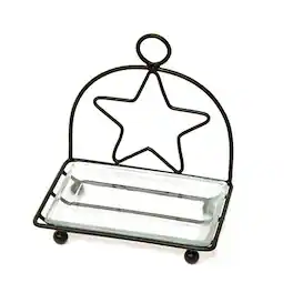 BreeBe - Star Soap Dish - Black