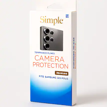 Simple
TEMPPANCE PLINES
CAMERA PROTECTION
FITS SAMSUNG 323 POUS