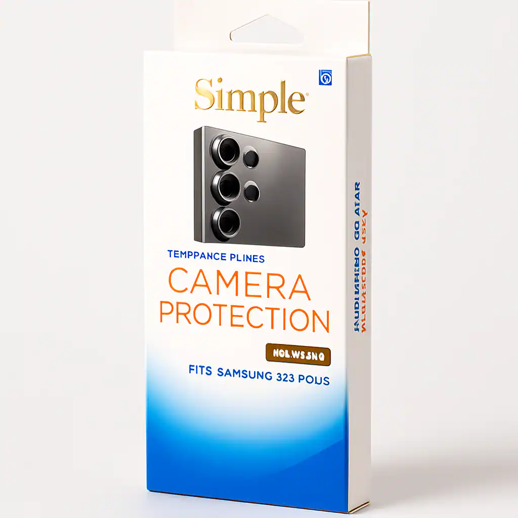 Simple  
TEMPPANCE PLINES  
CAMERA PROTECTION  
FITS SAMSUNG 323 POUS