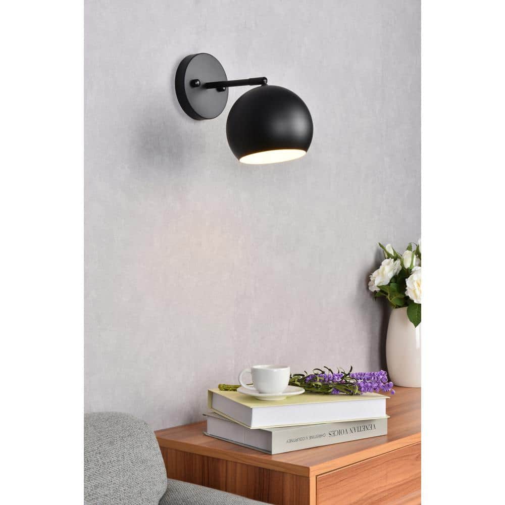 Living District - Othello 1 light wall sconce - Black price history on PriceWatchPro