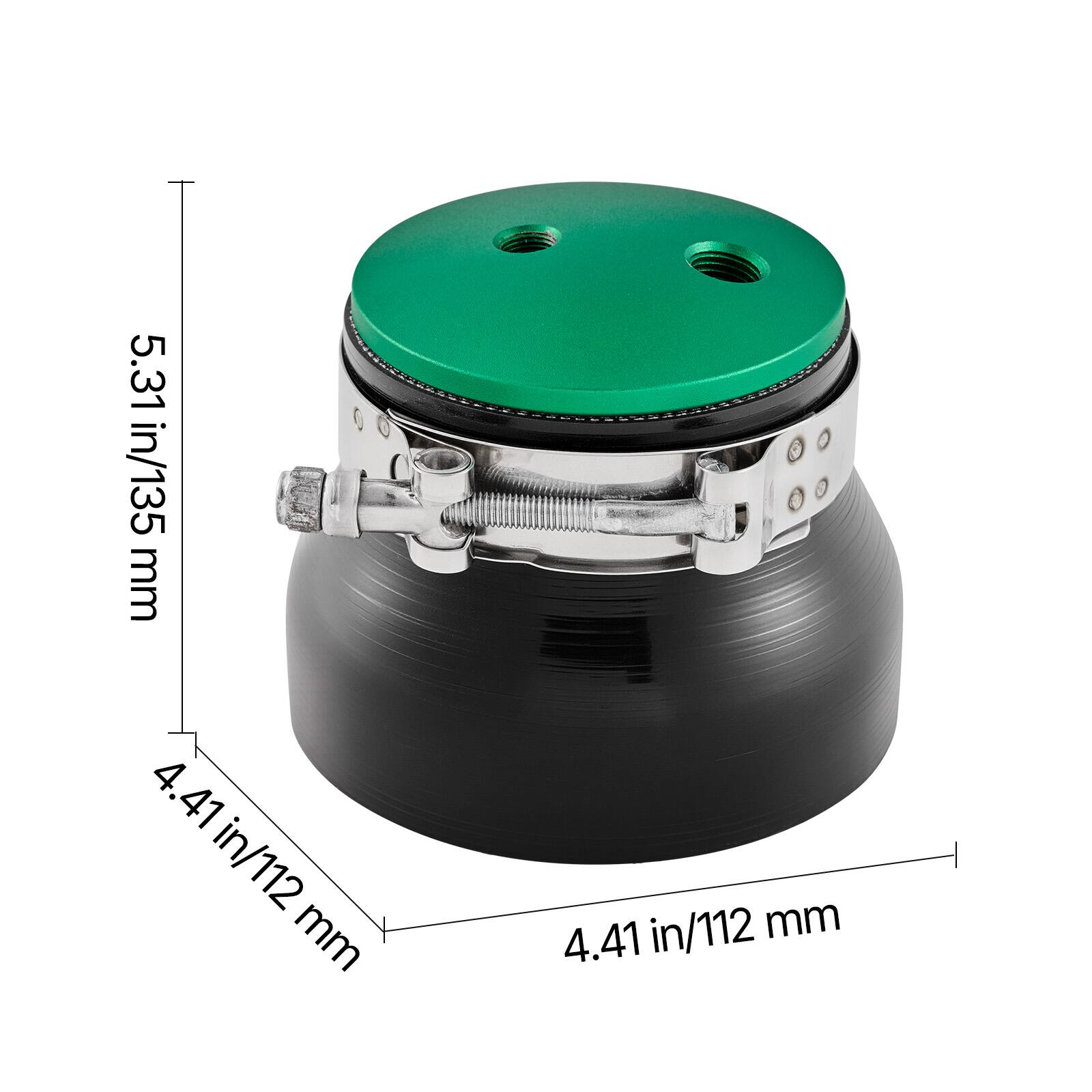 5.31 in/135 mm  
4.41 in/112 mm  
4.41 in/112 mm