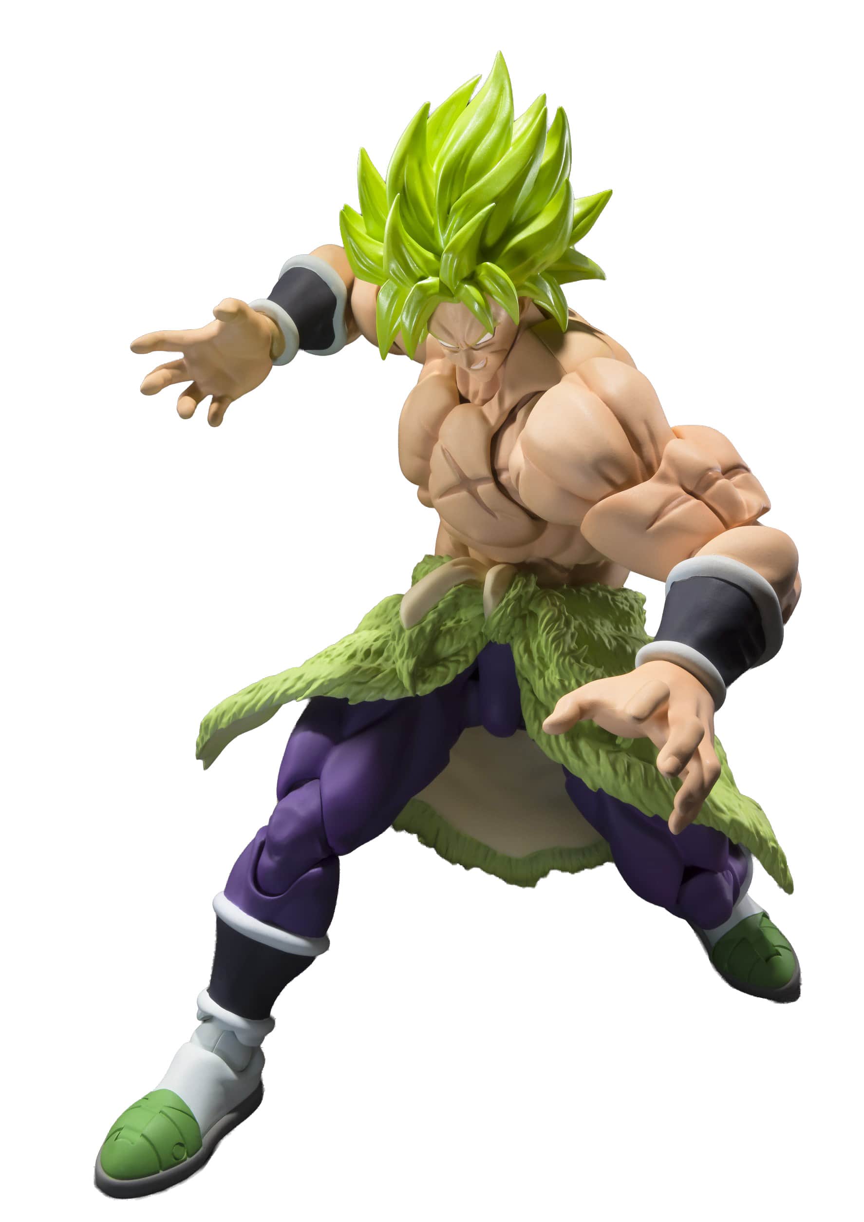 Alt View 1. Bandai - 8.6" Super Saiyan Broly Fully Power - Dragon Ball Super: Broly - Tamashii Nations S.H. Figuarts.