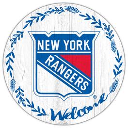 Fan Creations - New York Rangers 12" Welcome Circle Sign - Multicolor