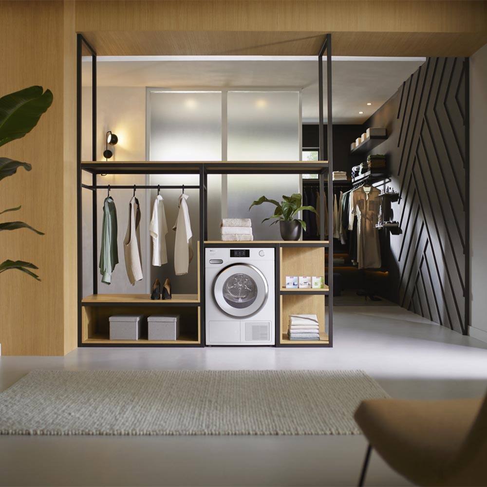 Alt View 3. Miele - TXR860 WP Eco&Steam - Lotus White.