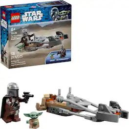 LEGO - Star Wars The Mandalorian & Grogu’s Speeder Bike 75436