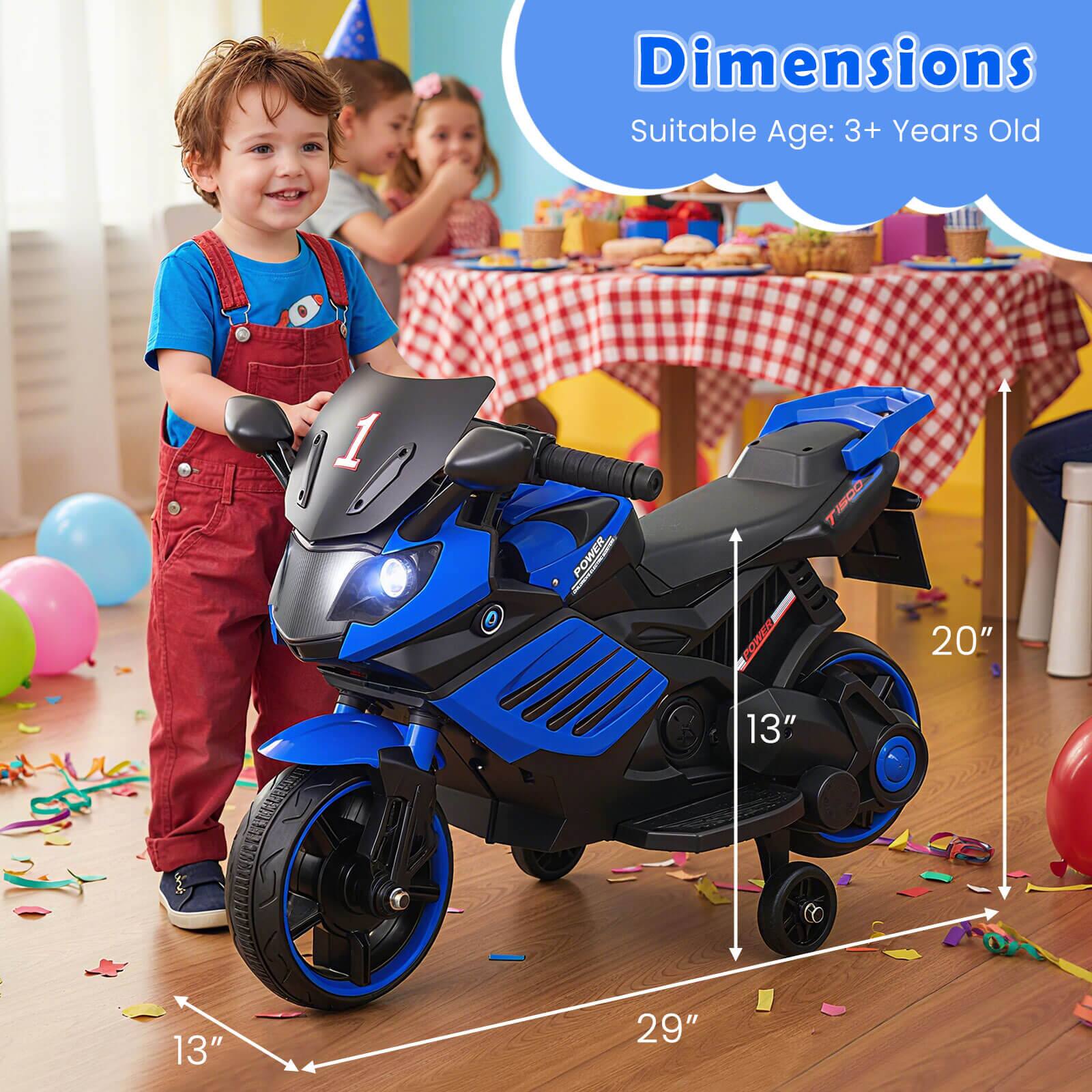 Dimensions  
Suitable Age: 3+ Years Old  

1 POWER VEO  
20"  
13"  
13"  
29"