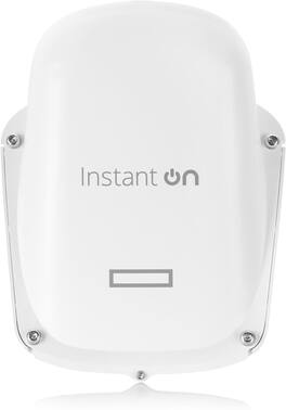 HPE Aruba - HPE Networking Instant On AP27 Dual Band IEEE 802.11ax 1.46 Gbit/s Wireless Access Point - Outdoor (s1t36a) - White