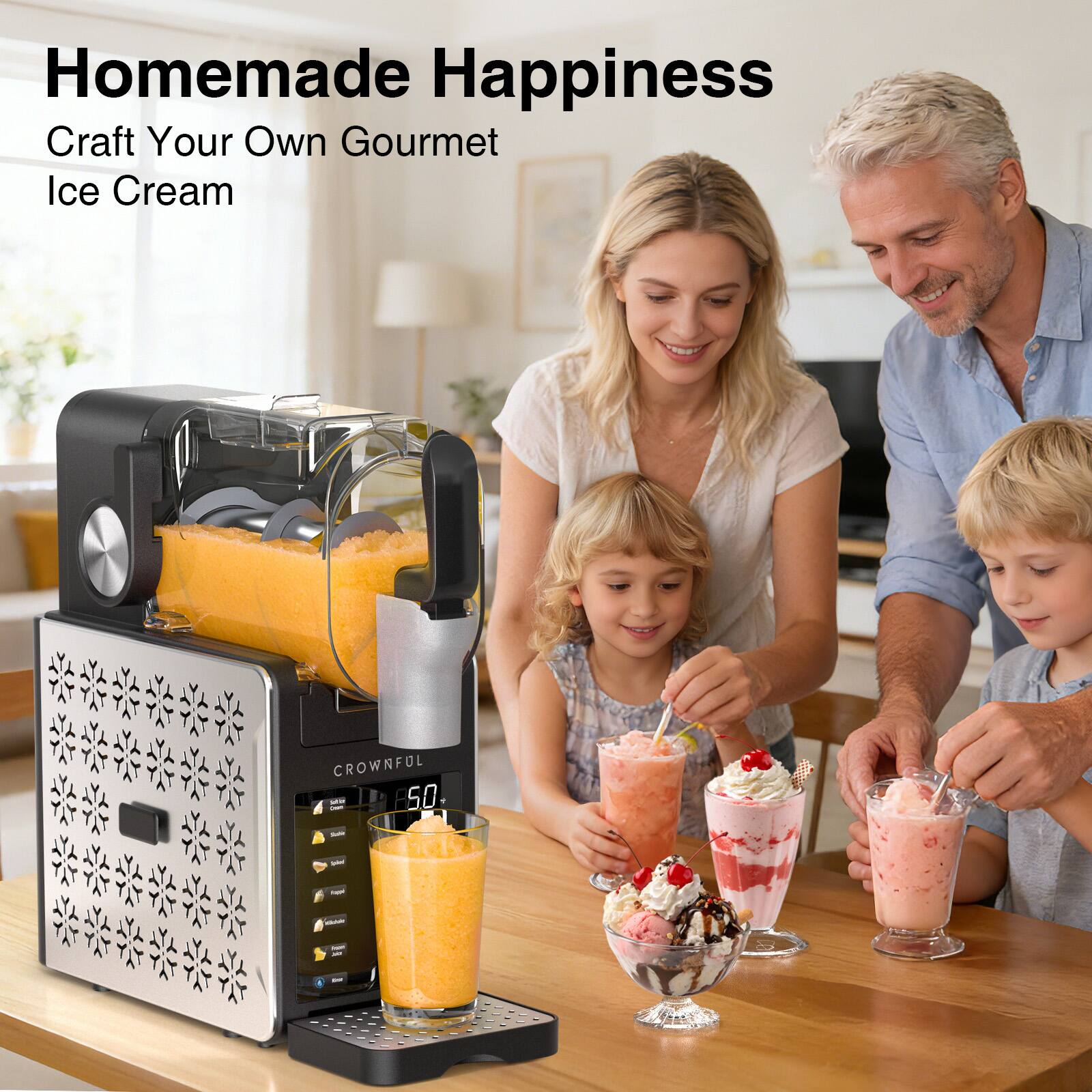 Homemade Happiness  
Craft Your Own Gourmet Ice Cream
