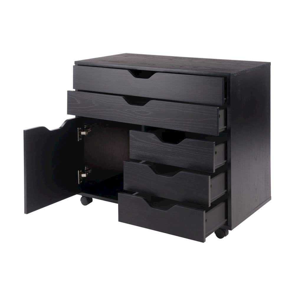 FurniFact - Office Storage Cabinet With Drawers - Black price history on PriceWatchPro