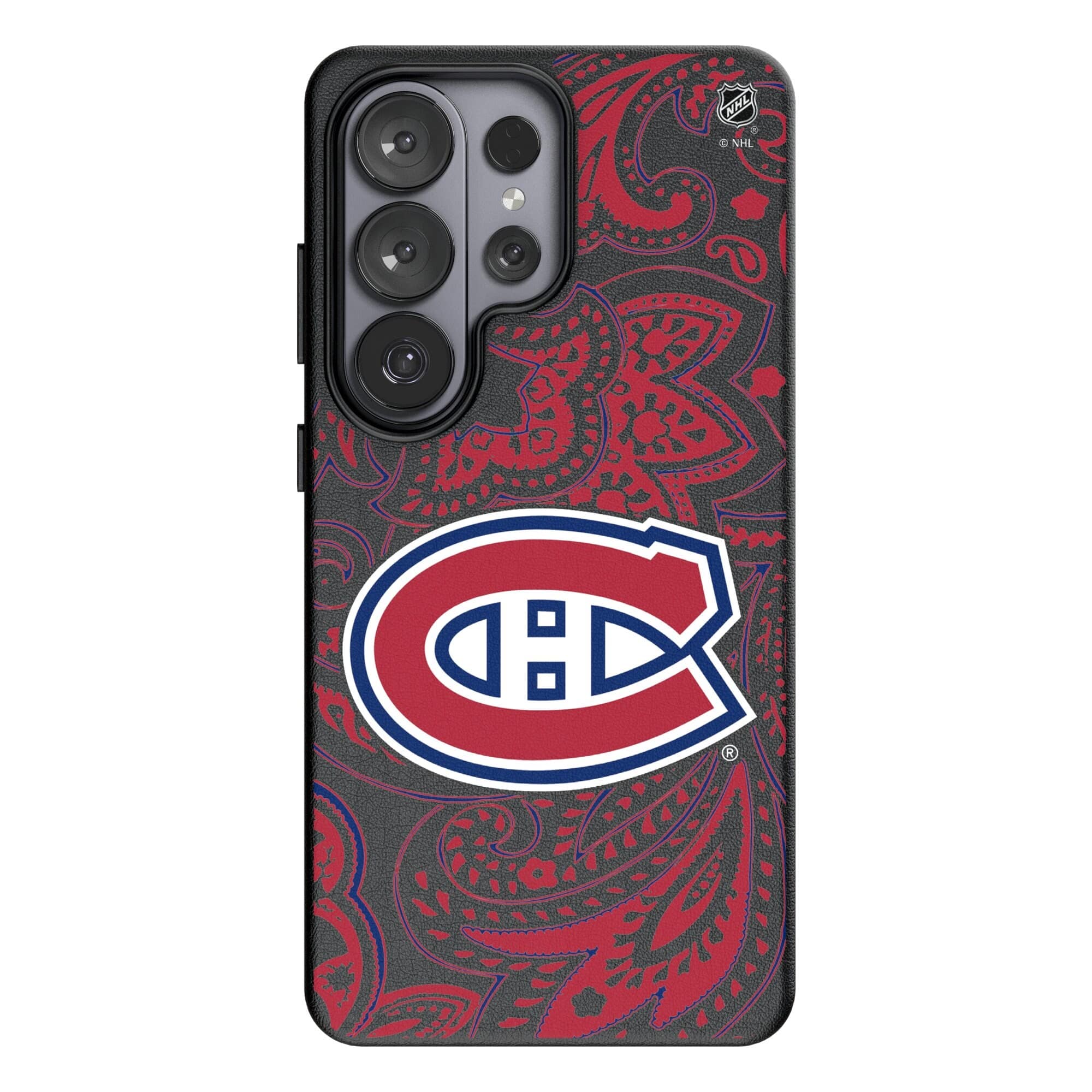 Keyscaper - NHL - Montreal Canadiens Paisley Galaxy Magnetic Bump Case - S24 Plus - Black price history on PriceWatchPro