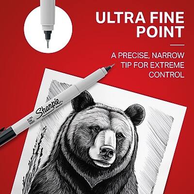 ULTRA FINE POINT  
A PRECISE, NARROW TIP FOR EXTREME CONTROL