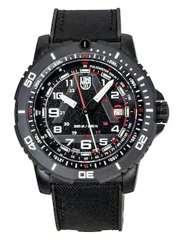 Luminox - ICE-SAR Arctic Rubber Strap Dial Quartz Diver's XL.1081 200M Men's Watch - Black