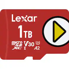 Lexar 1TB microSD V30 U3 XC I A2