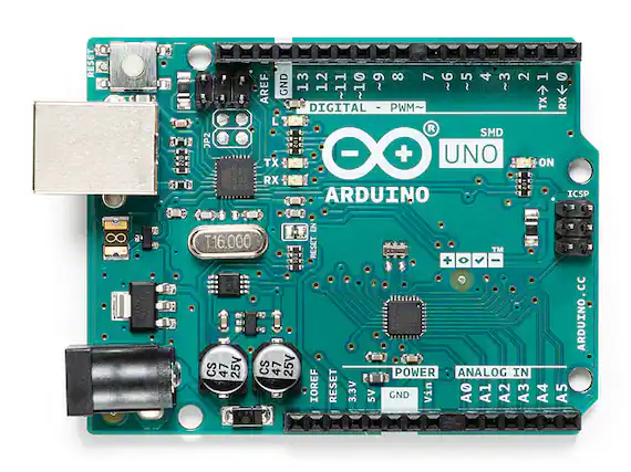 RESET JP2 !
8 7 6 5 4 3 2 1 0
AREF GND
13 12 ~11 ~10 9 8
DIGITAL - PWM
TX RX
SMD
UNO
ARDUINO
ICSP
16.000
CS 47 25V
CS 47 25V
RESET IOREF
3.3V 5V
POWER
ANALOG IN
Vin A0 A1 A2 A3 A4 A5