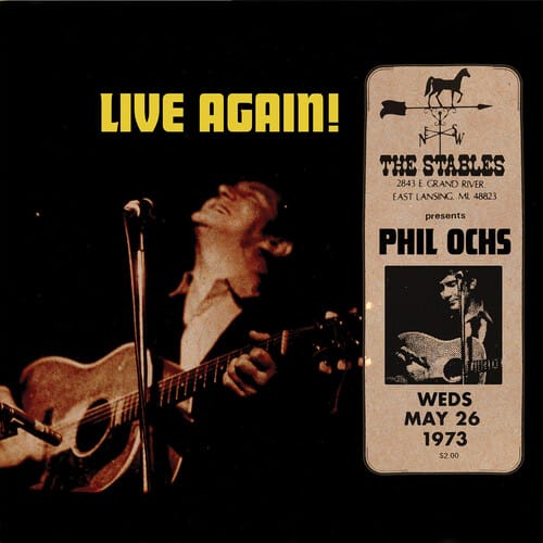 Phil Ochs - Live Again   - COMPACT DISCS [CD] price history on PriceWatchPro