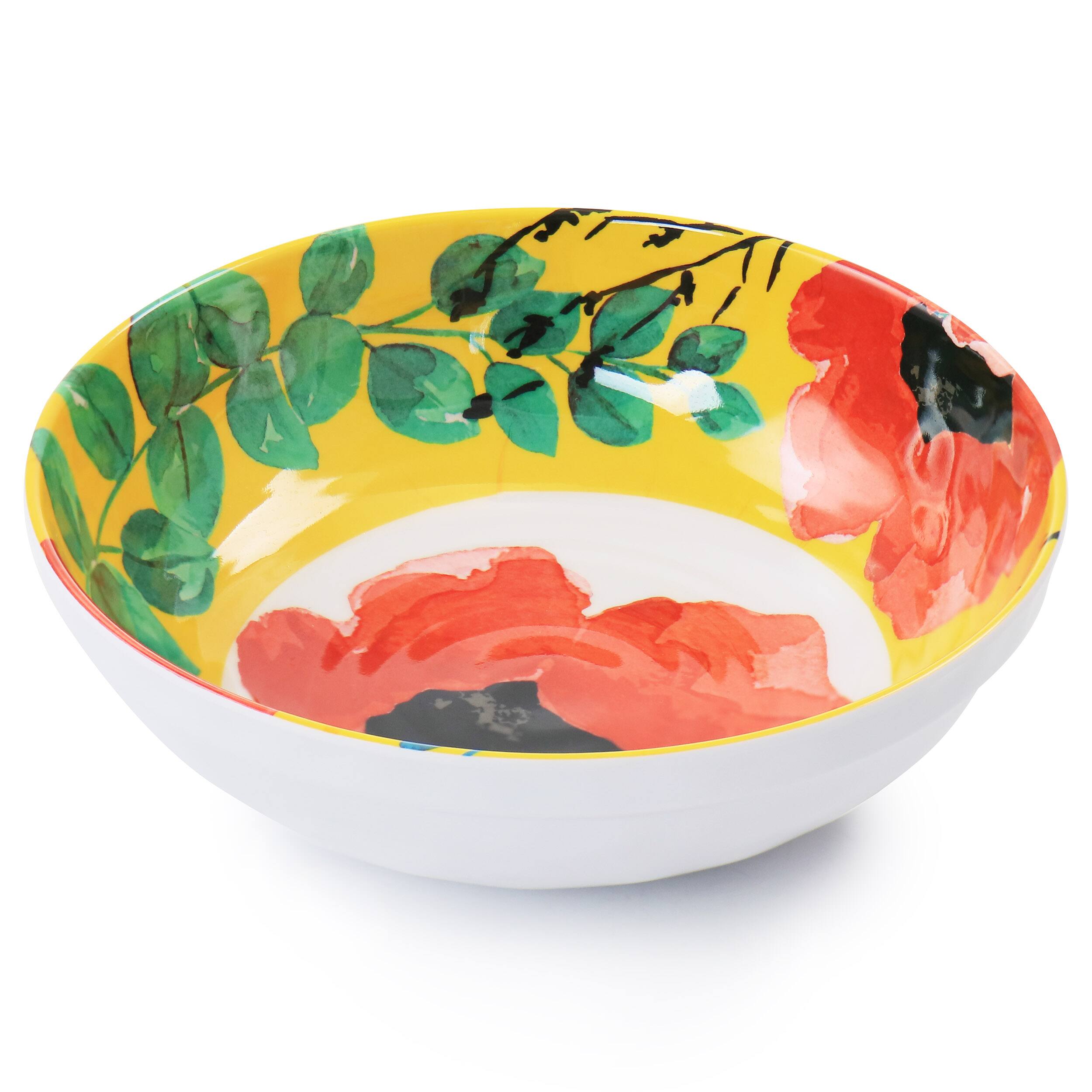 Alt View 2. Elama - Elama Grace 12 Piece Melamine Dinnerware Set - Multi.