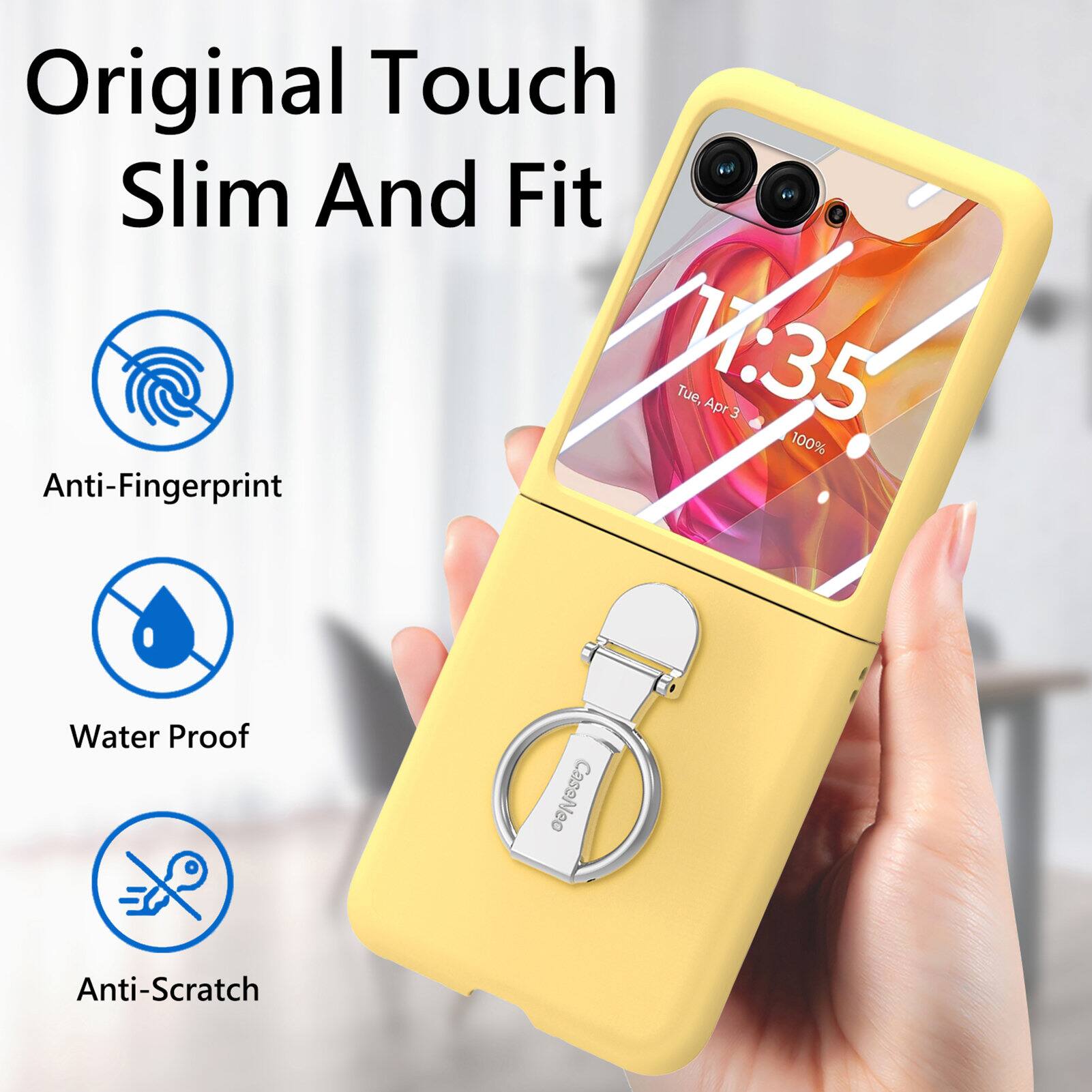 Original Touch Slim And Fit

1:35 Tue, Apr 3 100%

Anti-Fingerprint
Water Proof
Anti-Scratch