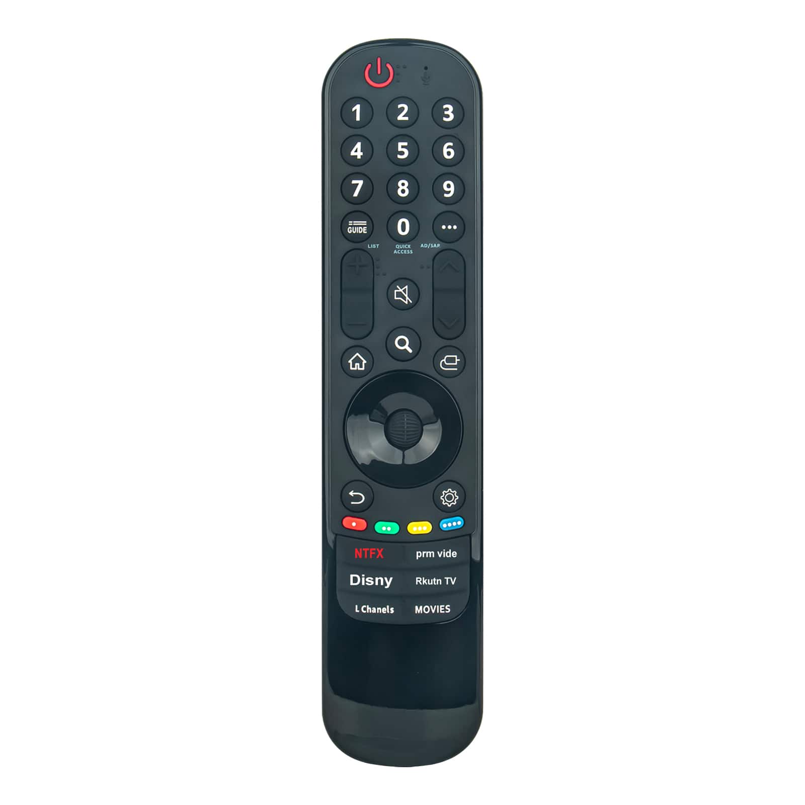 VINABTY - New MR23GA AKB76043112 Replaced Remote Fits for LG OLED NanoCell 4K 8K UHD QNED Smart TVs 2023 with Voice and Pointer - Black