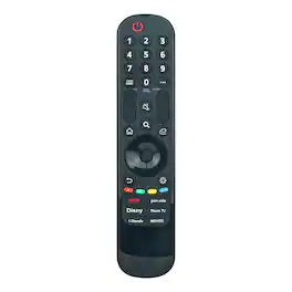 VINABTY - New MR23GA AKB76043112 Replaced Remote Fits for LG OLED NanoCell 4K 8K UHD QNED Smart TVs 2023 with Voice and Pointer - Black