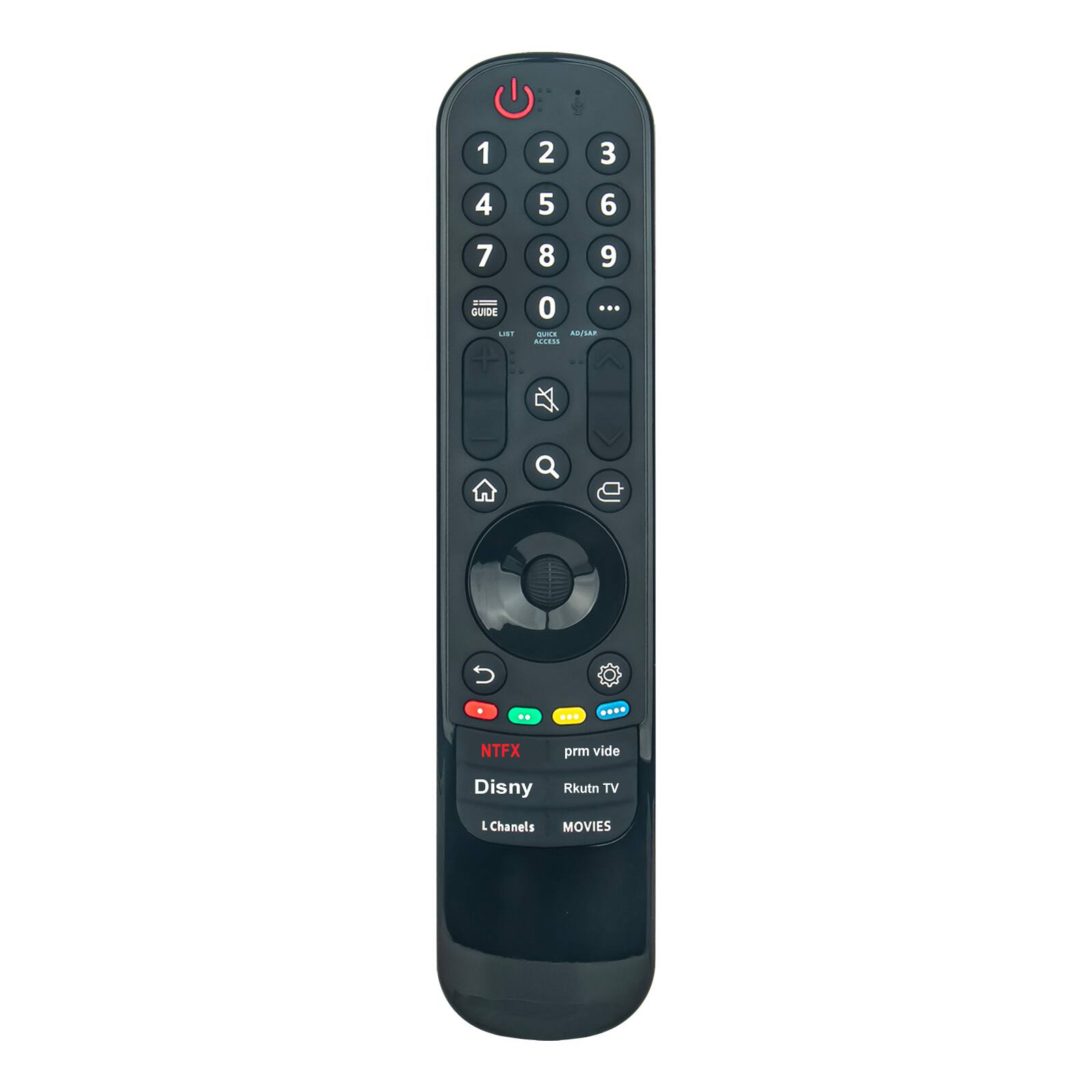 VINABTY - New MR23GA AKB76043112 Replaced Remote Fits for LG OLED NanoCell 4K 8K UHD QNED Smart TVs 2023 with Voice and Pointer - Black