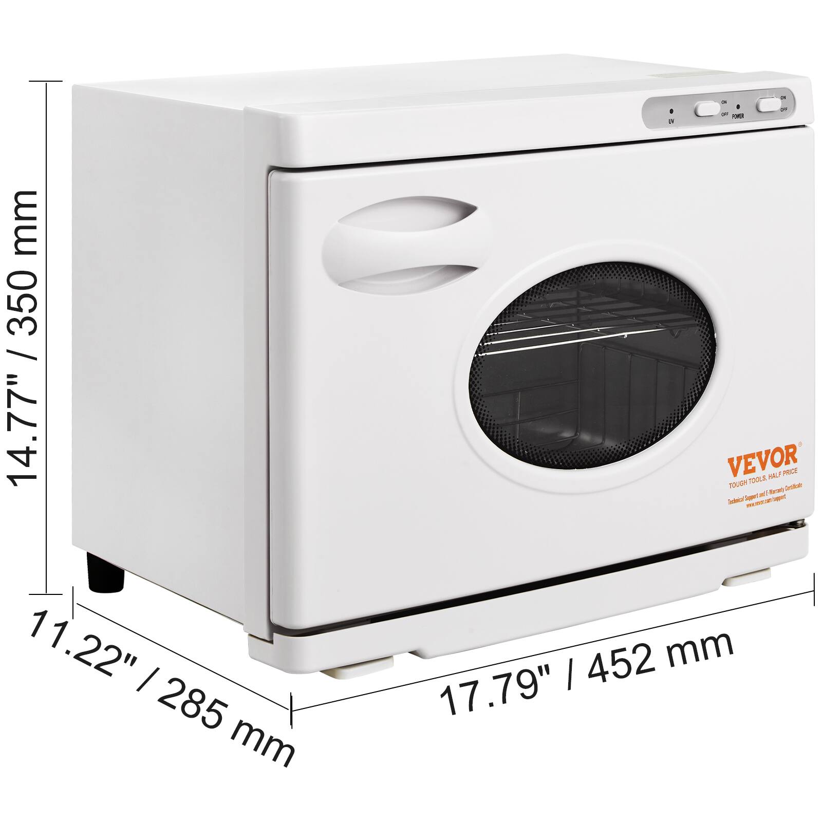 2 - mm 350 / 14.77" VEVOR MALF PRICE oOT TOOLE frs - - Sehenr Suet - - - 11.22" I 285 mm 452 mm I 17.79"

Corrected text:
- 2 - mm 350 / 14.77" VEVOR MALF PRICE oOT TOOLE frs - - Sehenr Suet - - - 11.22" I 285 mm 452 mm I 17.79"