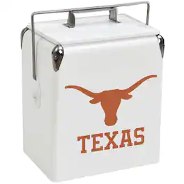 Indigo Falls - Texas Longhorns 16-Can Retro Party Cooler - White