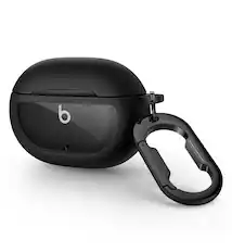 Front. SURITCH - Protective Case for Beats Studio Buds 2021, Studio Buds+ Plus 2023 (Charging Case & Earphones Not Included) - Black.