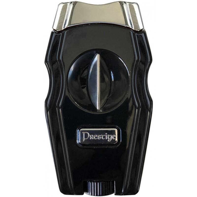 Angle. Prestige - Gladiator V-Cut (Jet Black Gloss) - Jet Black Finish.