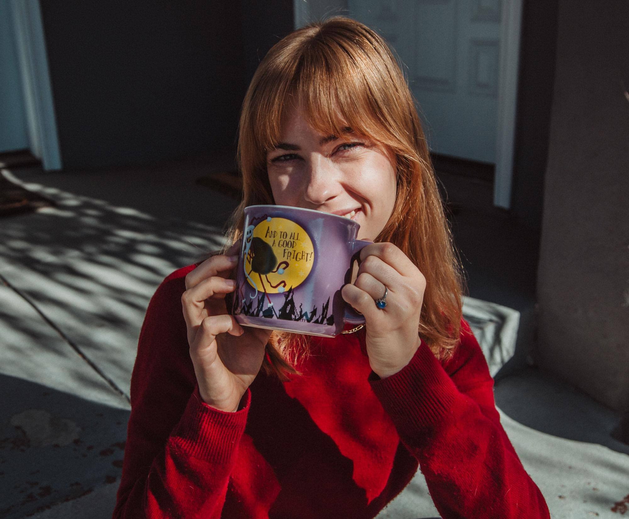 Sure, here is the corrected text:

"AND TO ALL A GOOD FRIGHT!"