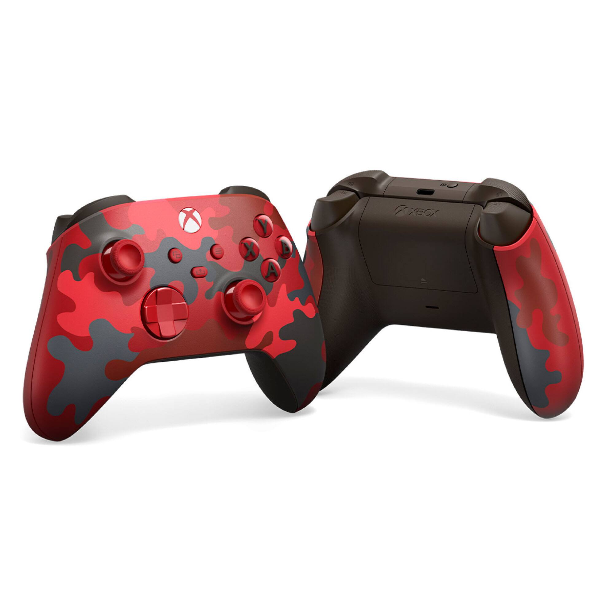 Left. Microsoft - Xbox Wireless Controller for Series X, Series S, Windows with MightySkins Custom Skin Code - Daystrike Camo - Daystrike Camo.
