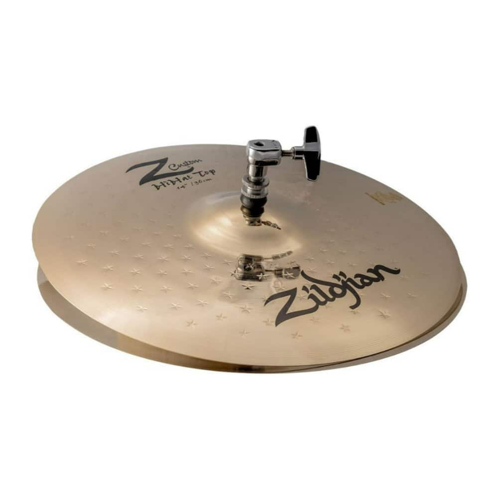 Zildjian - Z40101 Z Custom 14 Inch Hi Hat Cymbal Pair for Metal Punk and Hard Rock price history on PriceWatchPro