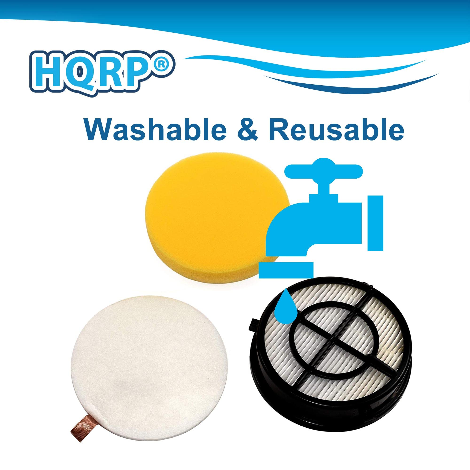 HQRP® Washable & Reusable