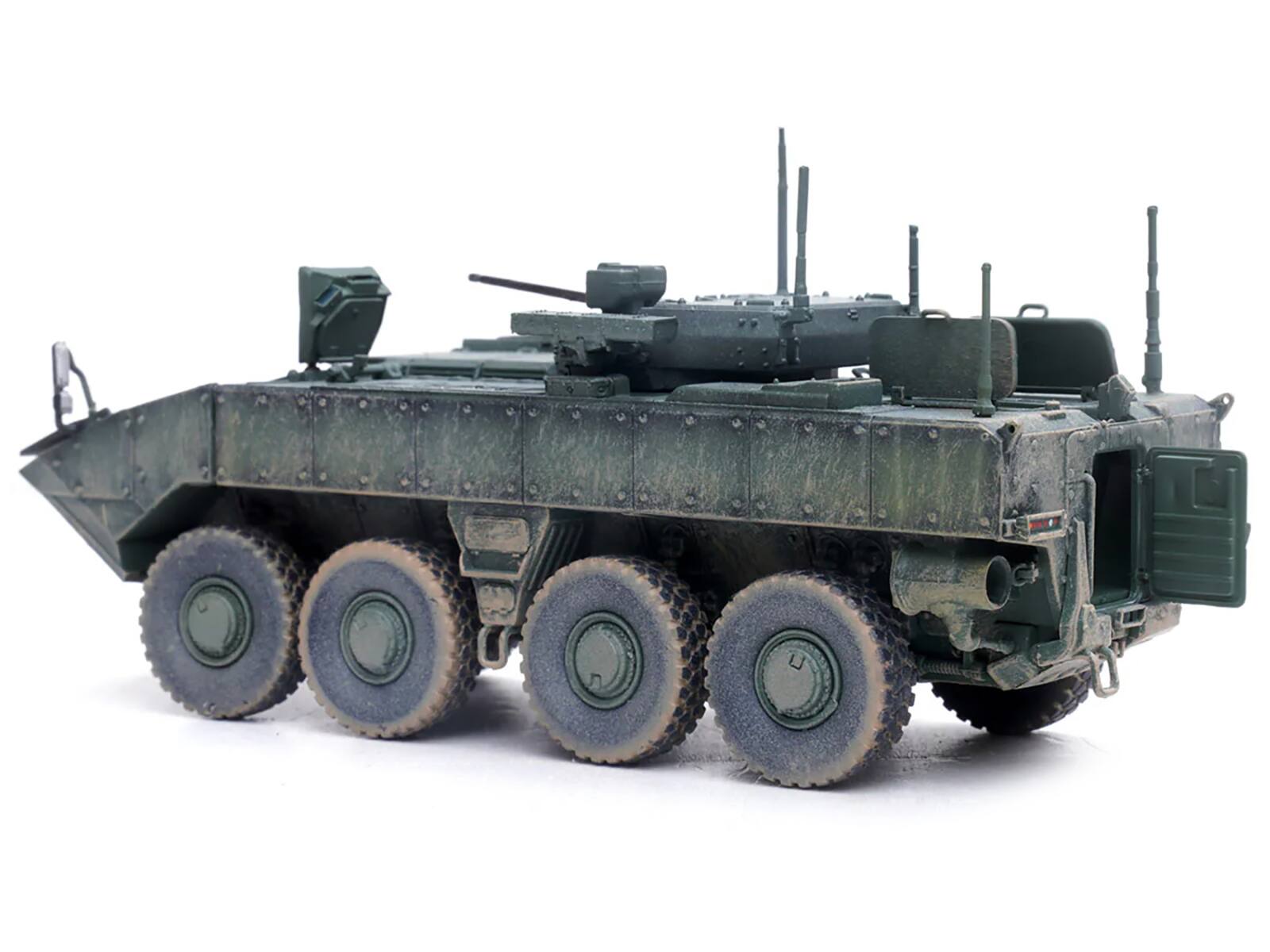 Left. Panzerkampf - Bumerang (Object K-17) IFV (Infantry Fighting Vehicle) "Russian Army" Green Camouflage "Armor Premium" Series 1/72 - Green Camouflage.