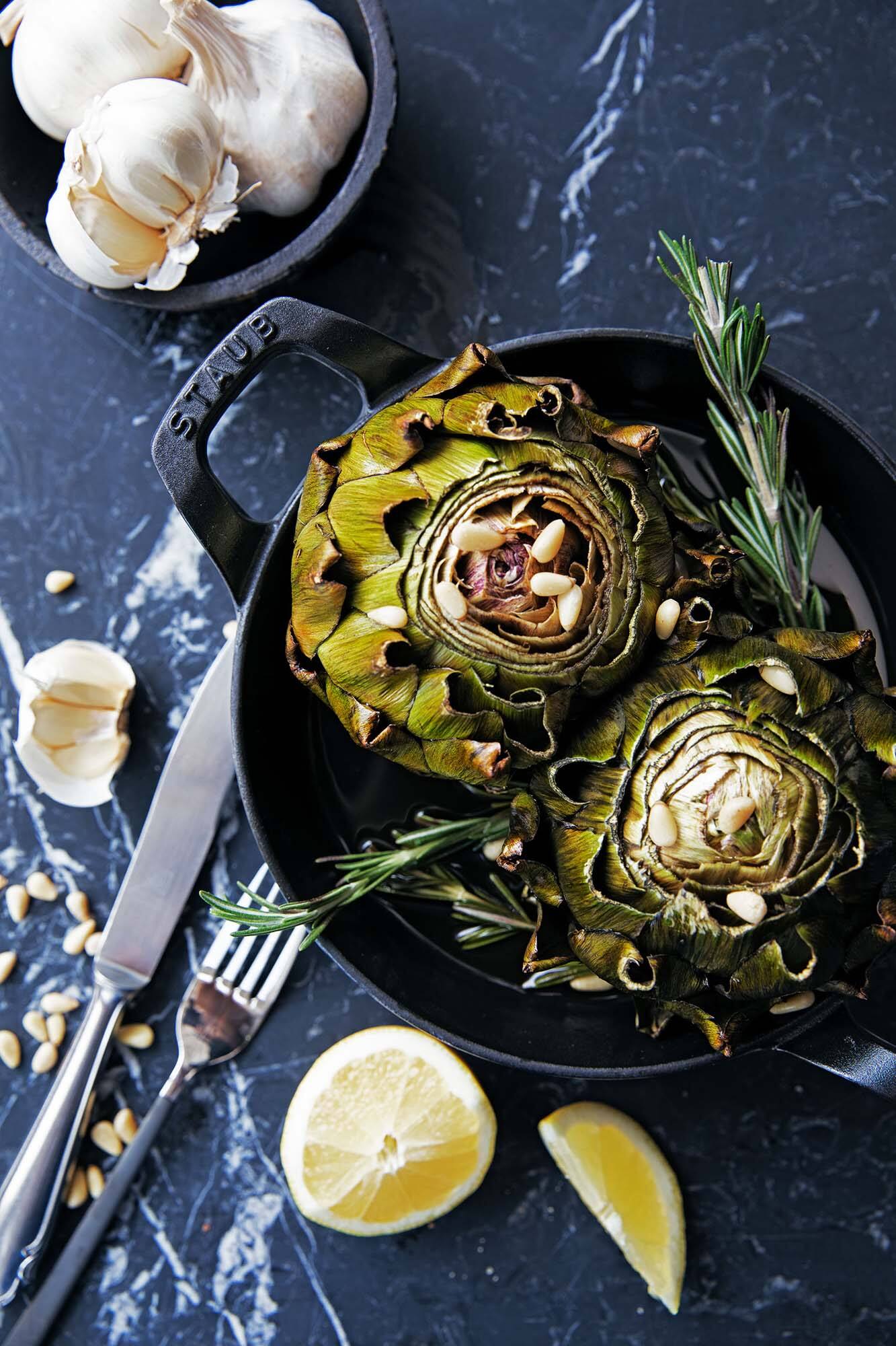 Alt View 2. Staub - Staub Cast Iron 7.5-inch Round Gratin Baking Dish - Matte Black - Matte Black.