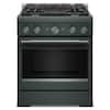 Front. KitchenAid - 4.1 Cu. Ft. Slide-In Commercial Gas True Convection Range with Self-Cleaning and No Preheat Air Fry Mode - Juniper.