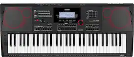 Casio - CT-X5000 Portable Keyboard with 61 Keys - Black