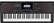 Front. Casio - CT-X5000 Portable Keyboard with 61 Keys - Black.