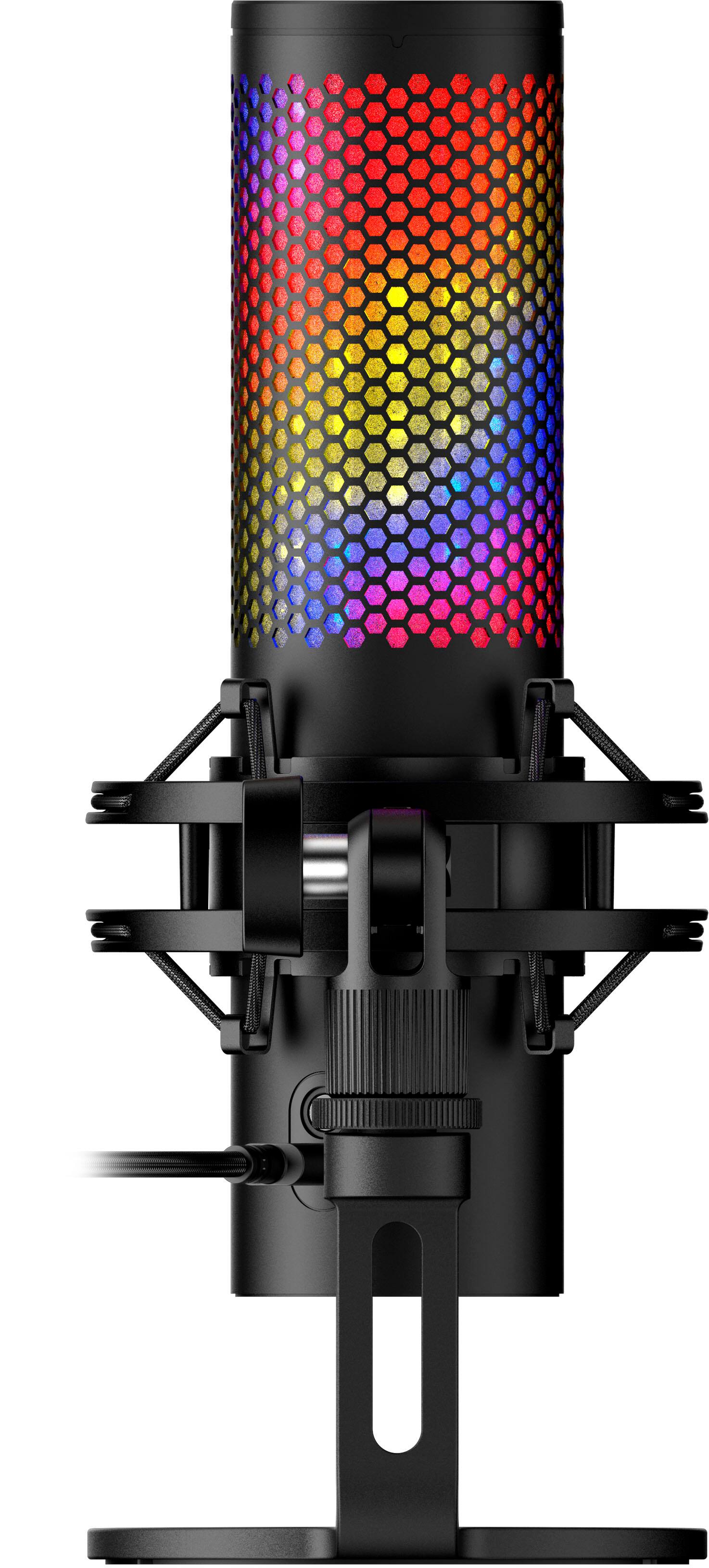 Alt View 20. HyperX - QuadCast 2 S Wired Multi-Pattern USB Electret Condenser Microphone - Black.