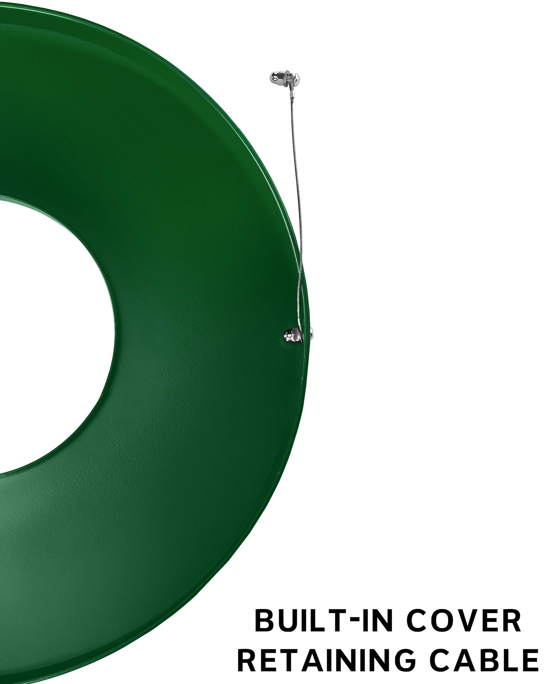 BUILT-IN COVER RETAINING CABLE