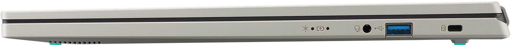 Alt View 14. Acer - Aspire Vero 16 -16" WQXGA Eco-Friendly Laptop- Intel Core Ultra 7-16GB LPDDR5X Memory-512GB PCIe Gen 4 SSD - Gray.