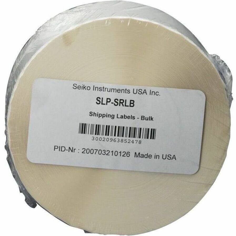 Seiko Instruments USA Inc.  
SLP-SRLB  
Shipping Labels - Bulk  
PID-Nr: 200703210126  
Made in USA