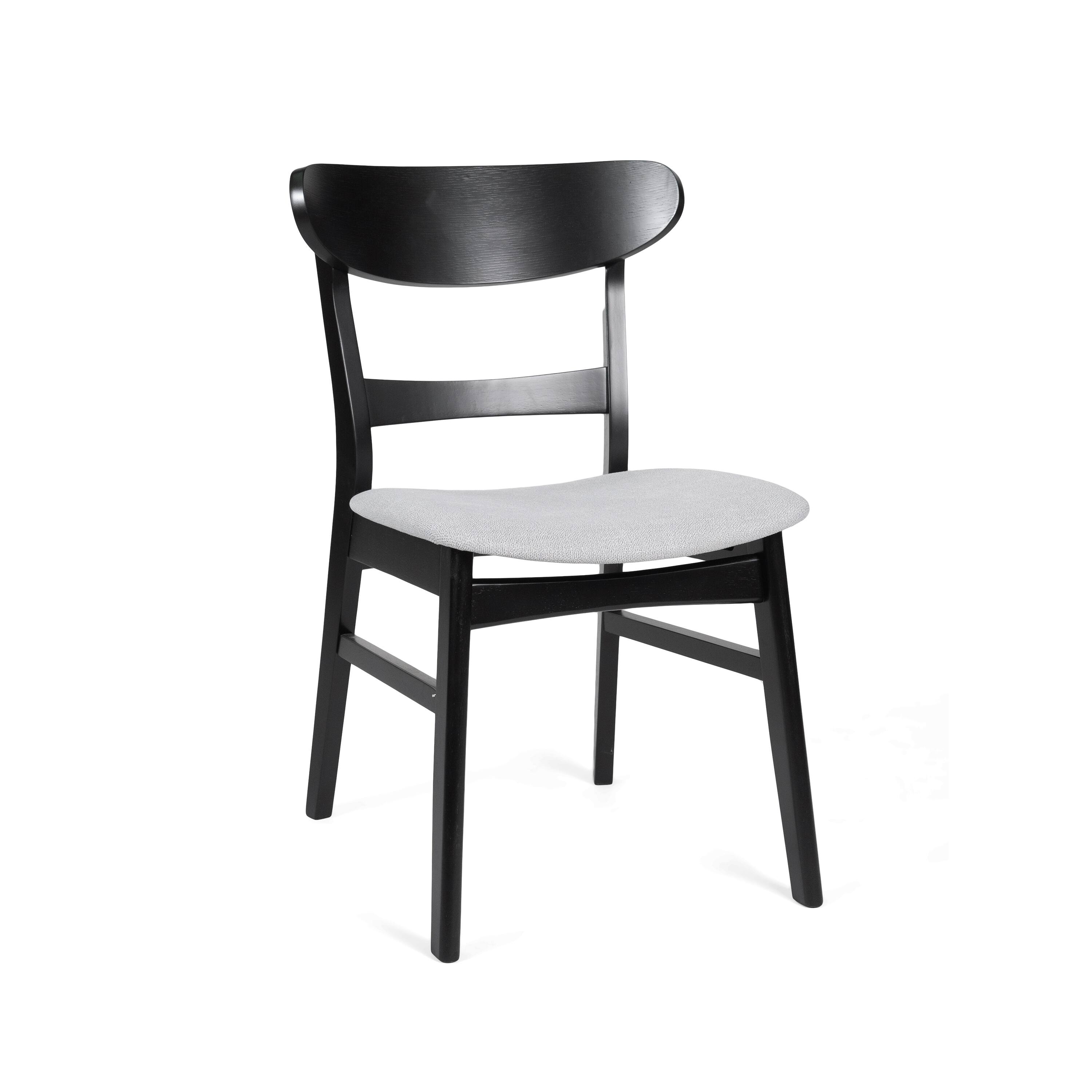Alt View 2. TinyHomie - DINING CHAIR Set of 2 - LIGHT GREY.