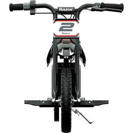 Razor - MX125 Dirt Rocket – Electric Dirt Bike for Kids 5+, Up to 8 MPH, High/Low Speed Switch, Up to 80 Minutes Ride Time - Black