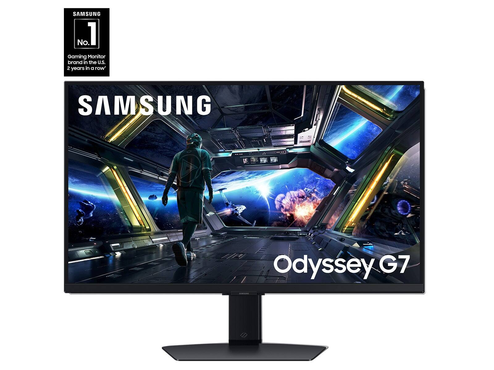 SAMSUNG Odyssey G7 No. 1 Gaming Monitor brand in the U.S. 2 years in a row