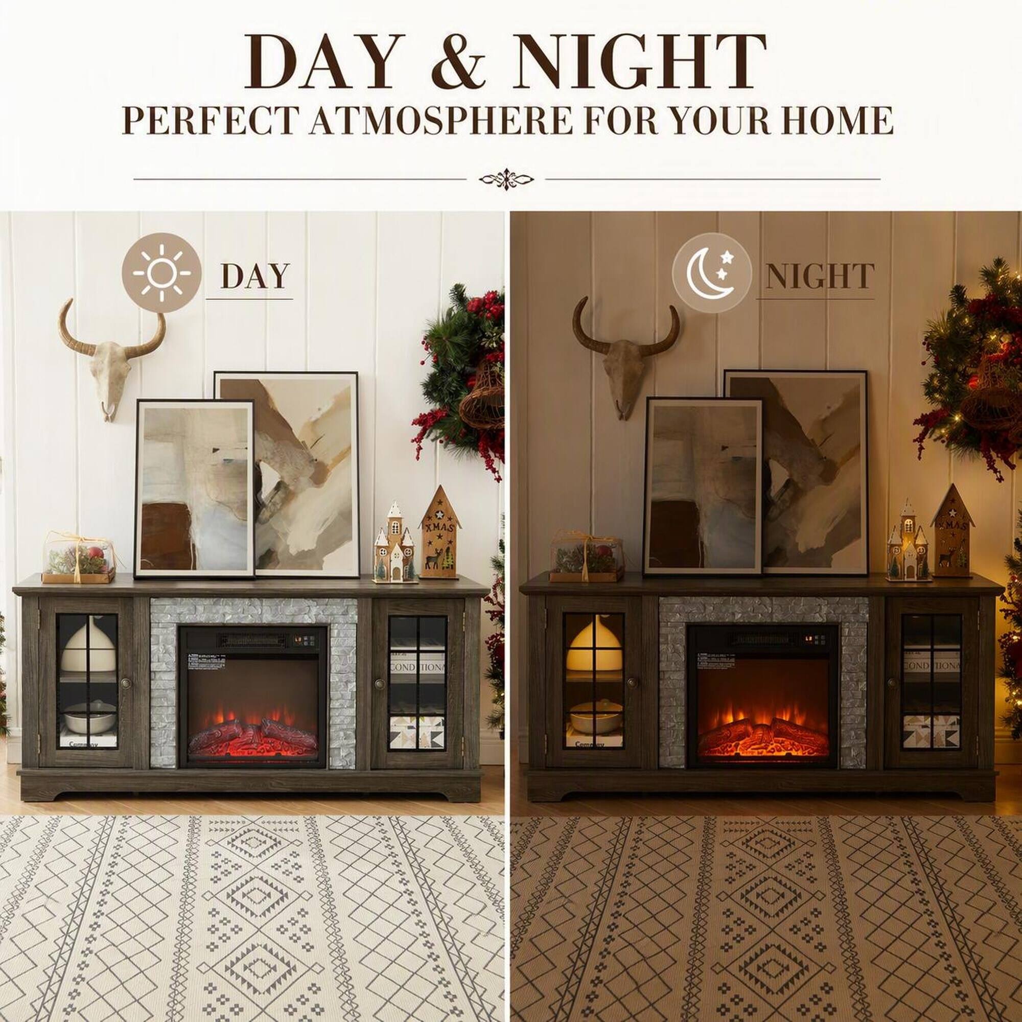 DAY & NIGHT  
PERFECT ATMOSPHERE FOR YOUR HOME

DAY

NIGHT